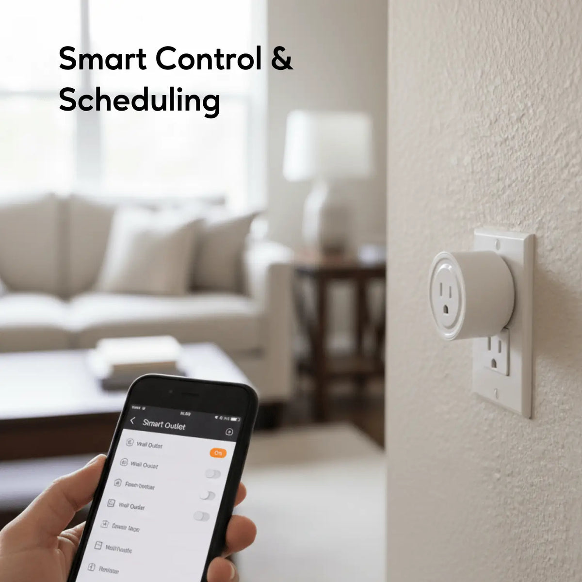WiFi Round Smart Plug