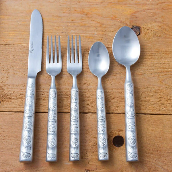 Wilderness Stainless Steel Flatware Set - Gifts for You 'n Me