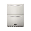 Wildfire Outdoor Living 24-Inch Dual Drawer Door Stainless Steel Outdoor Kitchen Fridge With 5.3 Cubic Feet Capacity [WFRDD24] (SAK50832)