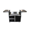 Wildfire Outdoor Living Black Stainless Steel Outdoor Grill Cart (SAK98231)