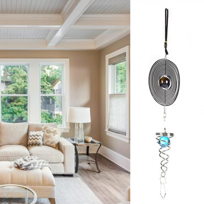 Wind Bell Chimes Winds Rotating Window Hanging Decor Wind Bell Home Ornament Unique Outdoor Wind Chime Catcher Yard Decor Nordic Cute Wind Decoration Birthday Gift Door Porch Garden Decorations Lawn Ornaments