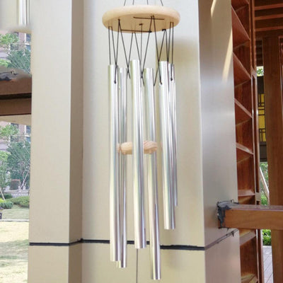 Wind Bell Outdoor Wind Chimes Garden Metal Wind Chimes Decoration Home Decoration Nordic Style Wind -chime For Garden Yard Patio Home Decoration And Gift Gold & Silver color