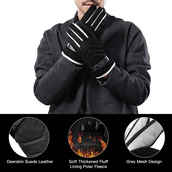 Windproof Thermal Gloves for Cold Weather Anti-Slip Gloves