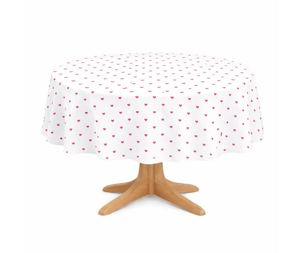 Valentine Cloth Tablecloth - Round