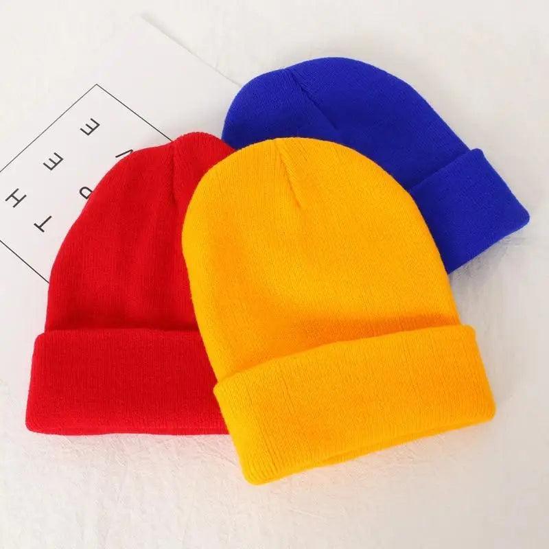 Winter Beanie Hats For Men And Women One Size Beanies Knitted Solid Cool Hat Girls Autumn Female Beanie Warm Comfortable Soft Casual Cap For Cold Weather