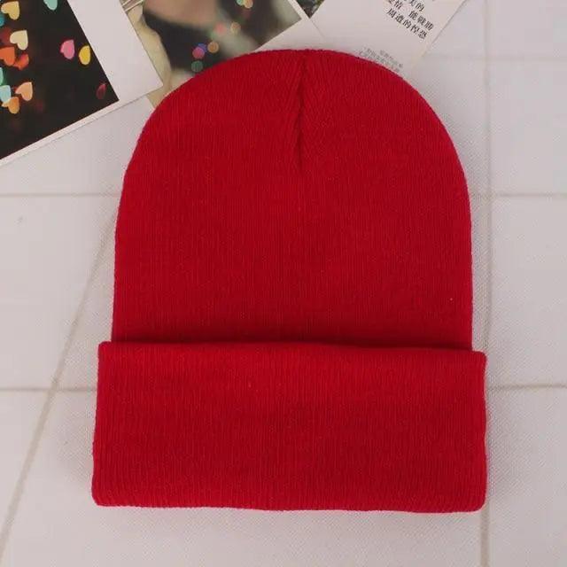 Winter Beanie Hats For Men And Women One Size Beanies Knitted Solid Cool Hat Girls Autumn Female Beanie Warm Comfortable Soft Casual Cap For Cold Weather