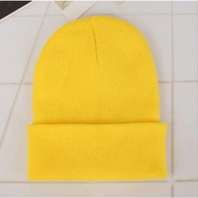 Winter Hats for Women Men New Beanies Knitted Solid Cool Hat Girls Autumn Female Beanie Warm Casual Cap For Winter Comfortable Soft Daily Slouchy Beanies Stylish Cool Hats For Girls And Boys