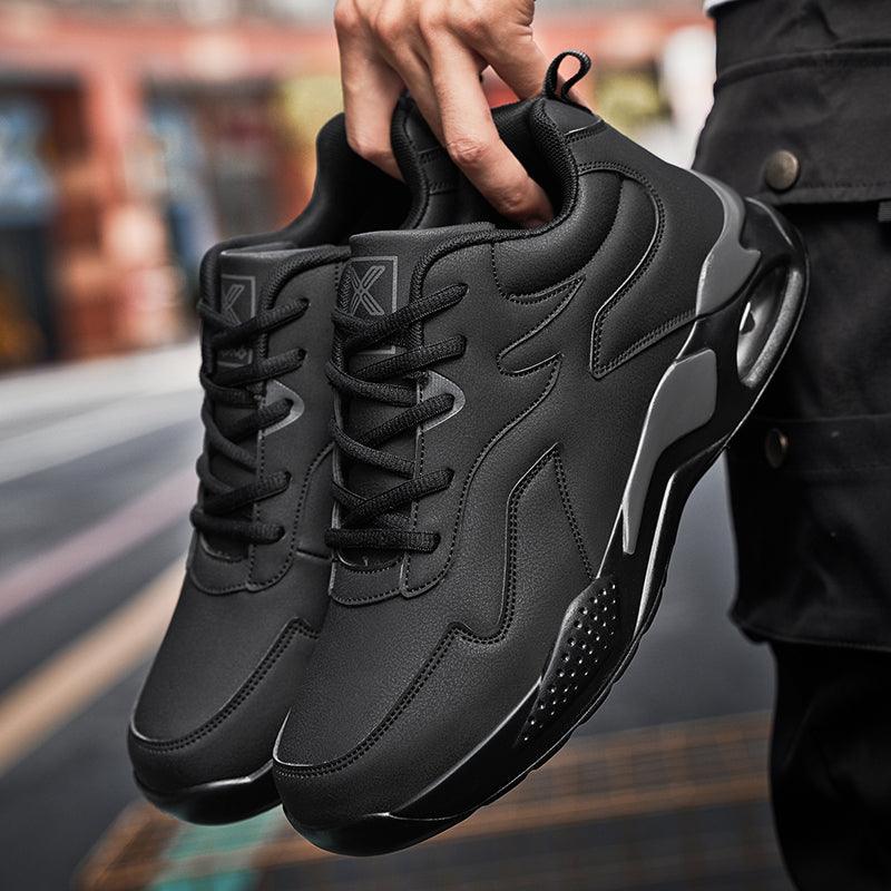 Winter Men's Thick Fur Warm Ankle Shoes Waterproof Men's Trend Casual Sneakers No-slip Shoes Men Footwear Low-Top Sneakers Non-Slip Wear-Resistant For Outdoor Sport