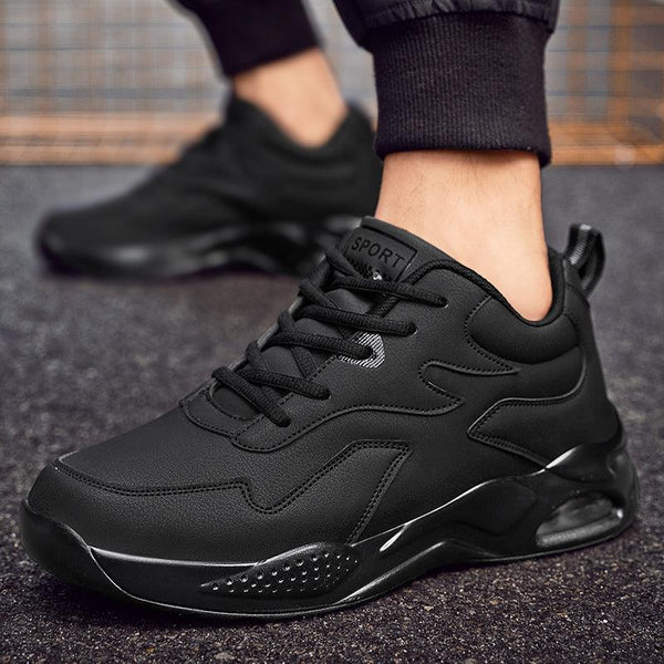 Winter Men's Thick Fur Warm Ankle Shoes Waterproof Men's Trend Casual Sneakers No-slip Shoes Men Footwear Low-Top Sneakers Non-Slip Wear-Resistant For Outdoor Sport