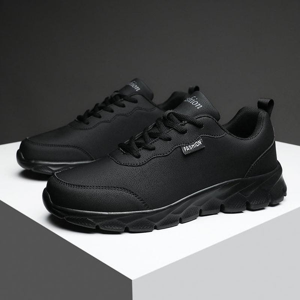 Winter Mens Casual Shoes Fur Design Sneakers Mens Lace-up Trainers Walking Shoes Leather Shoes Slip On Casual Lightweight Shoes Comfortable Warm Outdoors Walking Sneakers