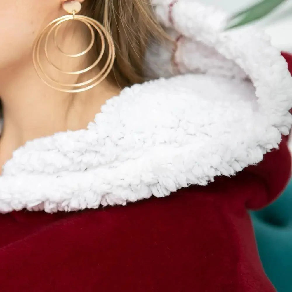 Winter Oversized Wearable Blanket Women Hoodies Sweatshirt TV Blanket With Sleeves Pullover Warm Soft Unisex Hoody Comfortable Sweatshirts For Autumn