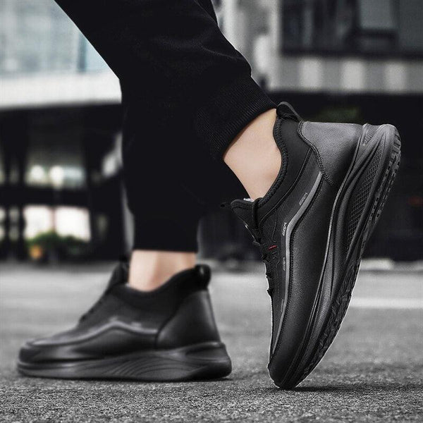 Winter Running Shoes Mens Low Cut Non Slip Warm Outdoor Walking Shoes Comfort Sneakers Fashion Sport Shoes Outdoor Walking Non-Slip Sneakers Comfortable Soft Design Quality Autumn Shoes