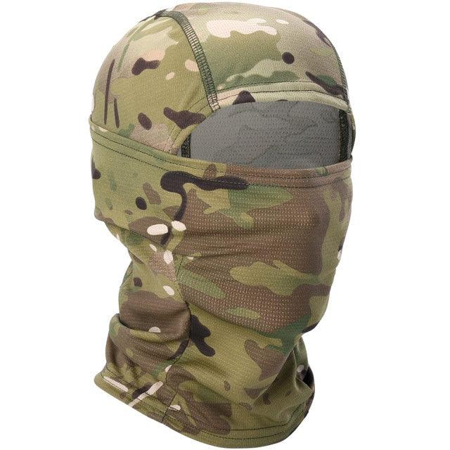 Winter Warmer Fleece Tactical Balaclava Full Face Mask Ski Paintball Running Hunting Hiking Cycling Sports Snowboard Scarf Men Motocross Summer Men Face Scarf Mask Sunscreen Dustproof Army Cycling Hunting Fishing Tactical Airsoft Hat
