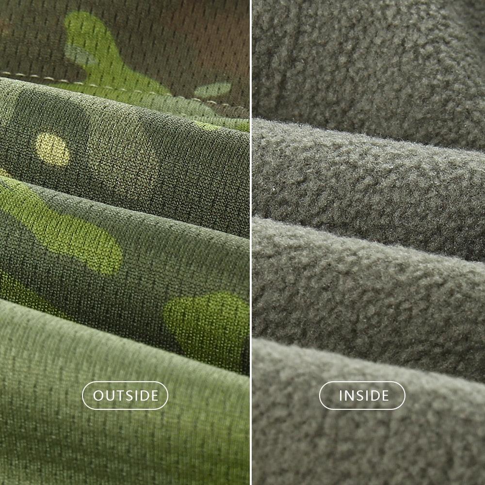 Winter Warmer Fleece Tactical Balaclava Full Face Mask Ski Paintball Running Hunting Hiking Cycling Sports Snowboard Scarf Men Motocross Summer Men Face Scarf Mask Sunscreen Dustproof Army Cycling Hunting Fishing Tactical Airsoft Hat