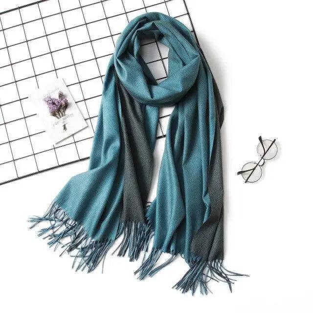 Winter Women Scarf Fashion Solid Soft  Scarves For Lady Shawls Wrap Casual Wear Travel Friendly For Winter Fall Winter Classic Warm Soft Chunky Warm Scarves Wrap Scarf