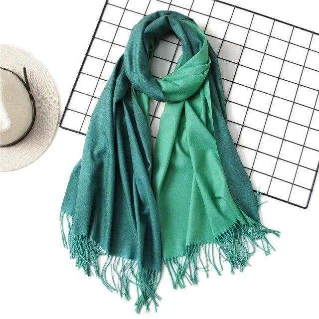 Winter Women Scarf Fashion Solid Soft  Scarves For Lady Shawls Wrap Casual Wear Travel Friendly For Winter Fall Winter Classic Warm Soft Chunky Warm Scarves Wrap Scarf