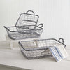 Wire Baskets for Fruit and Vegetable Display (Set of 3)