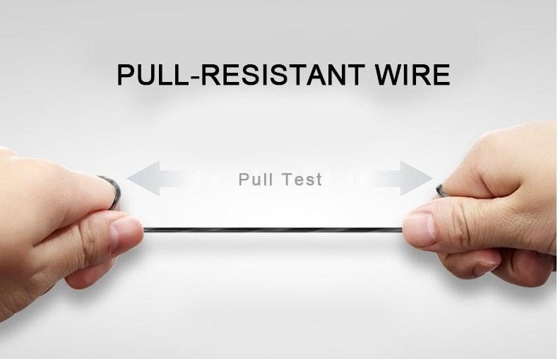 Wired in-Ear Headphones With Tangle-Free Cord Noise Isolating Bass Driven Sound Metal Earphones Carry Case Ear Bud Tips In-ear Earphone  Super Bass Sound Sport Headset With Mic for Phones Ear Phone For Women 3.5mm