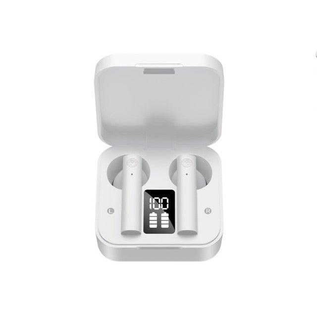 Wireless Bluetooth Earphone Air Sports Running Headphone LED Display Earbuds Noise Reduction Updated Design with Industry Leading Sound & Improved Comfort, Long Wireless Range