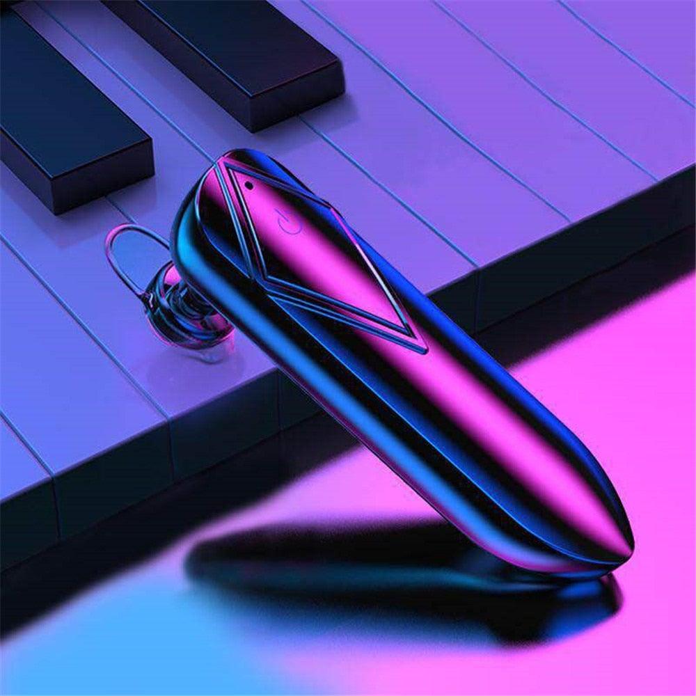 Wireless Bluetooth Headset Business Hands Free Long Standby V5.0 Earphones Waterproof Sport Earbuds With Microphone For Driving