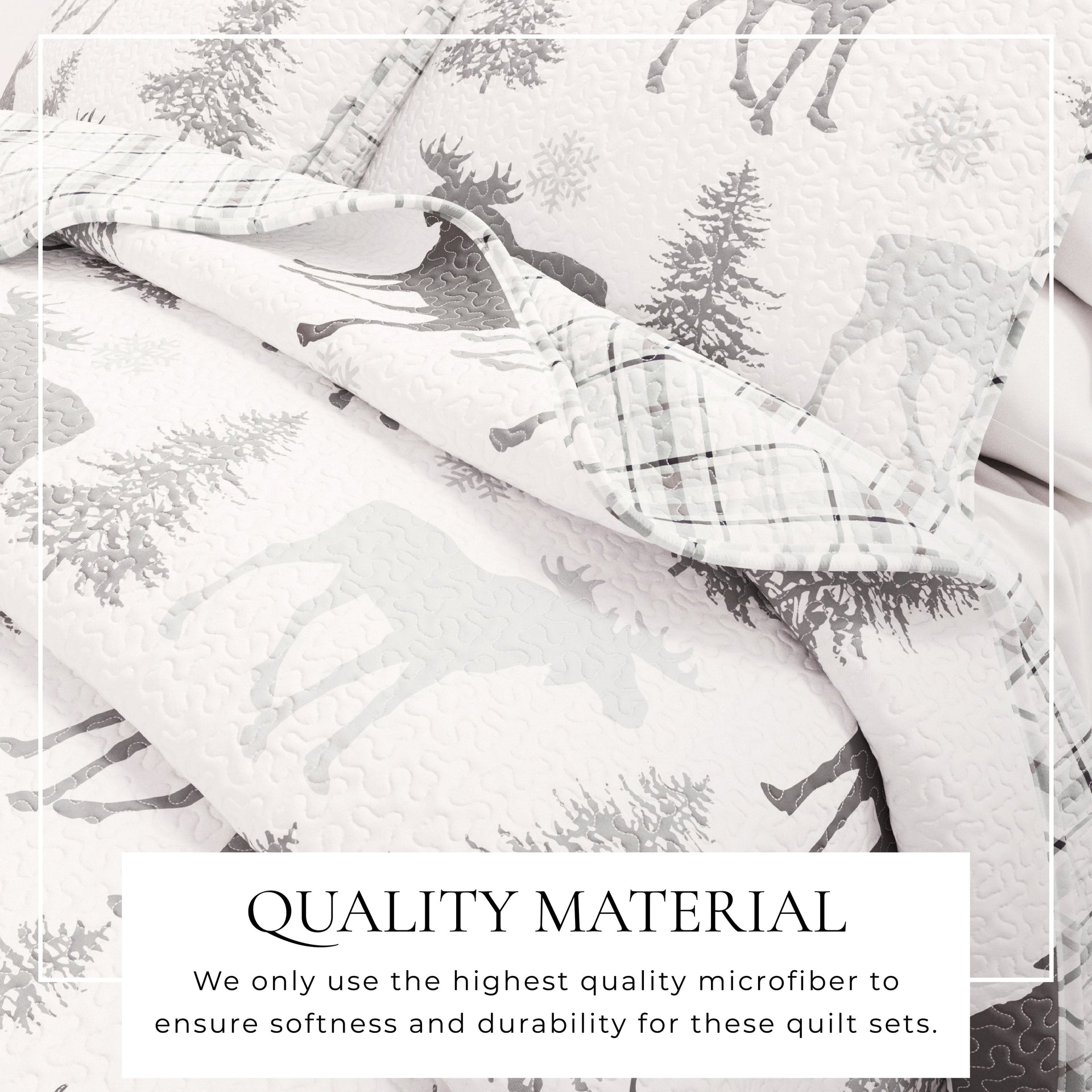 3-Piece Lodge Quilt - Wilderness Collection