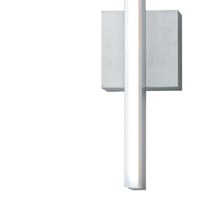 Ava 24'' High Integrated LED Sconce - Brushed Aluminum