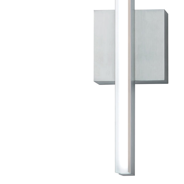 Ava 24'' High Integrated LED Sconce - Brushed Aluminum