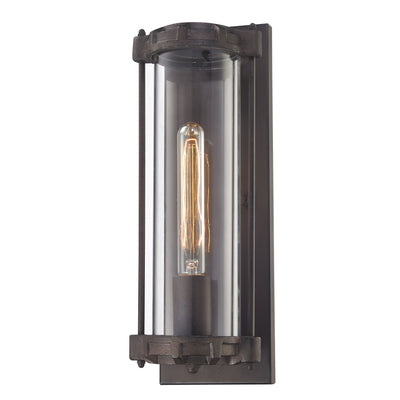 Chasebrook 15'' High 1-Light Sconce - Clay Iron