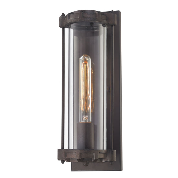 Chasebrook 15'' High 1-Light Sconce - Clay Iron