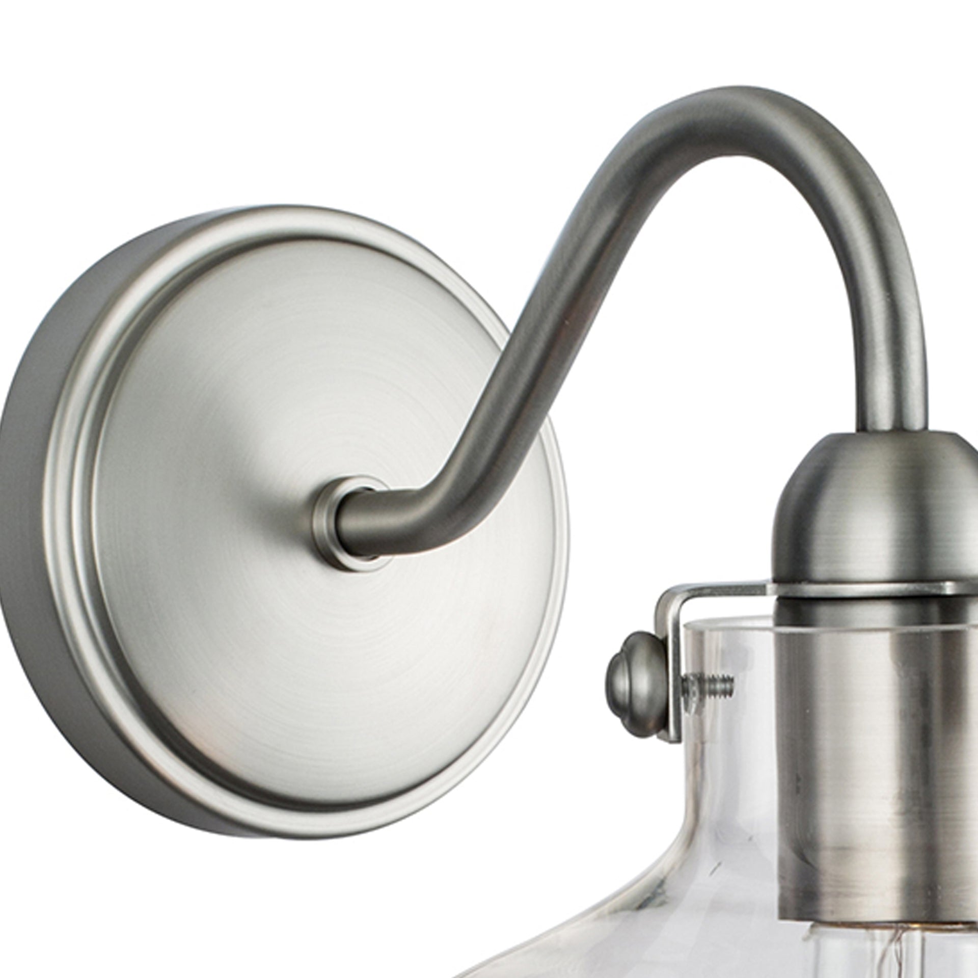 Clara 11.75'' High 1-Light Sconce - Brushed Nickel
