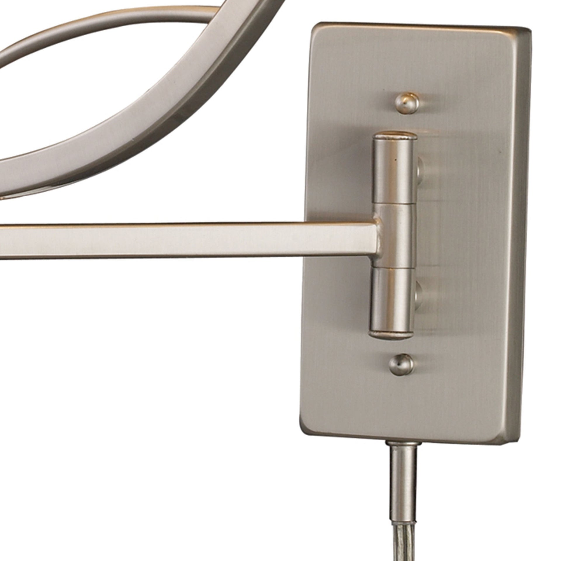 Elysburg 17'' High 1-Light Sconce - Satin Nickel