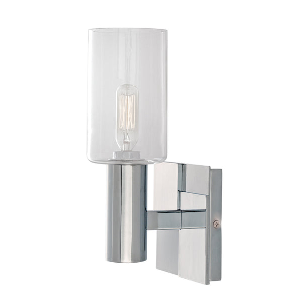 Emery 9.5'' High 1-Light Sconce - Chrome