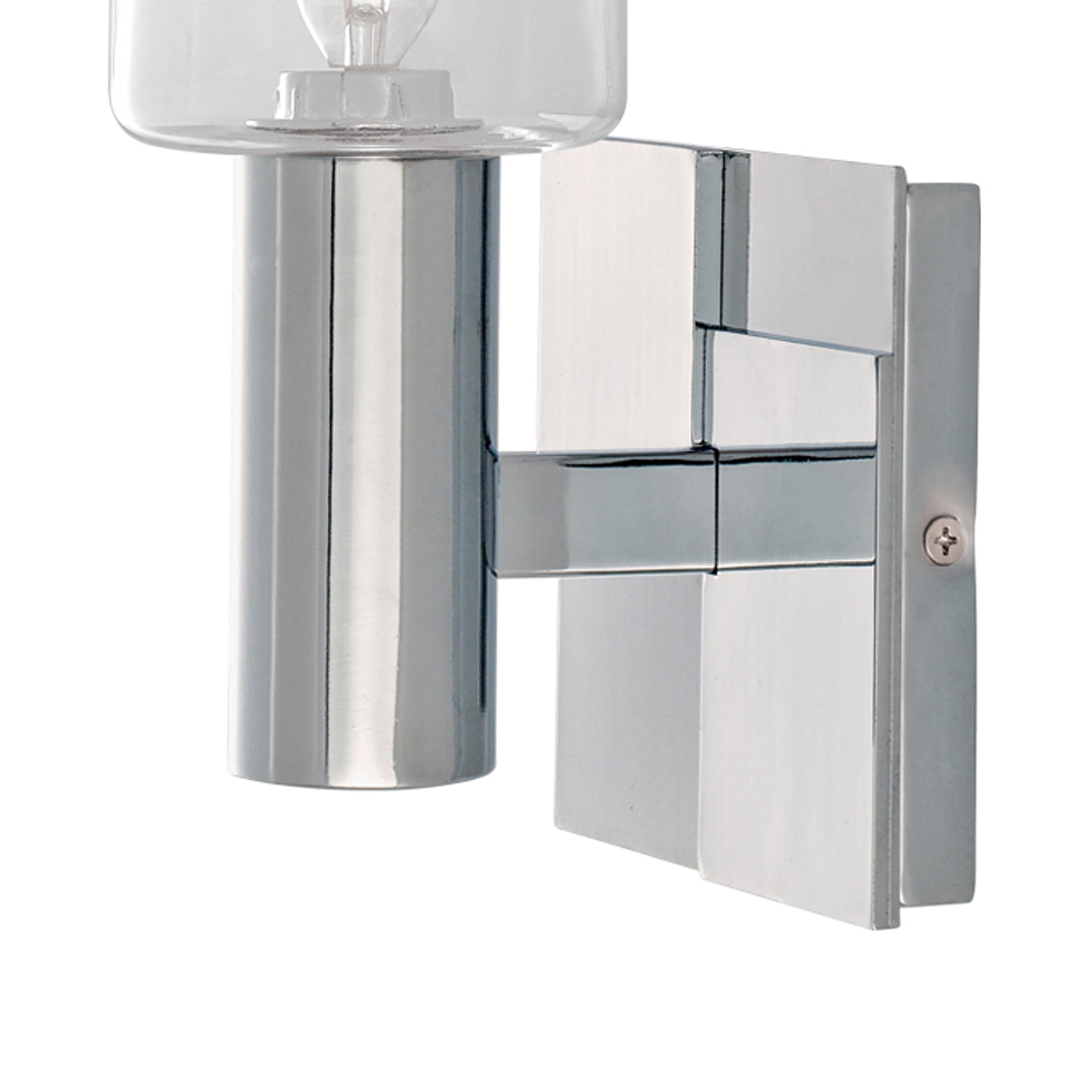 Emery 9.5'' High 1-Light Sconce - Chrome