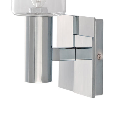Emery 9.5'' High 1-Light Sconce - Chrome