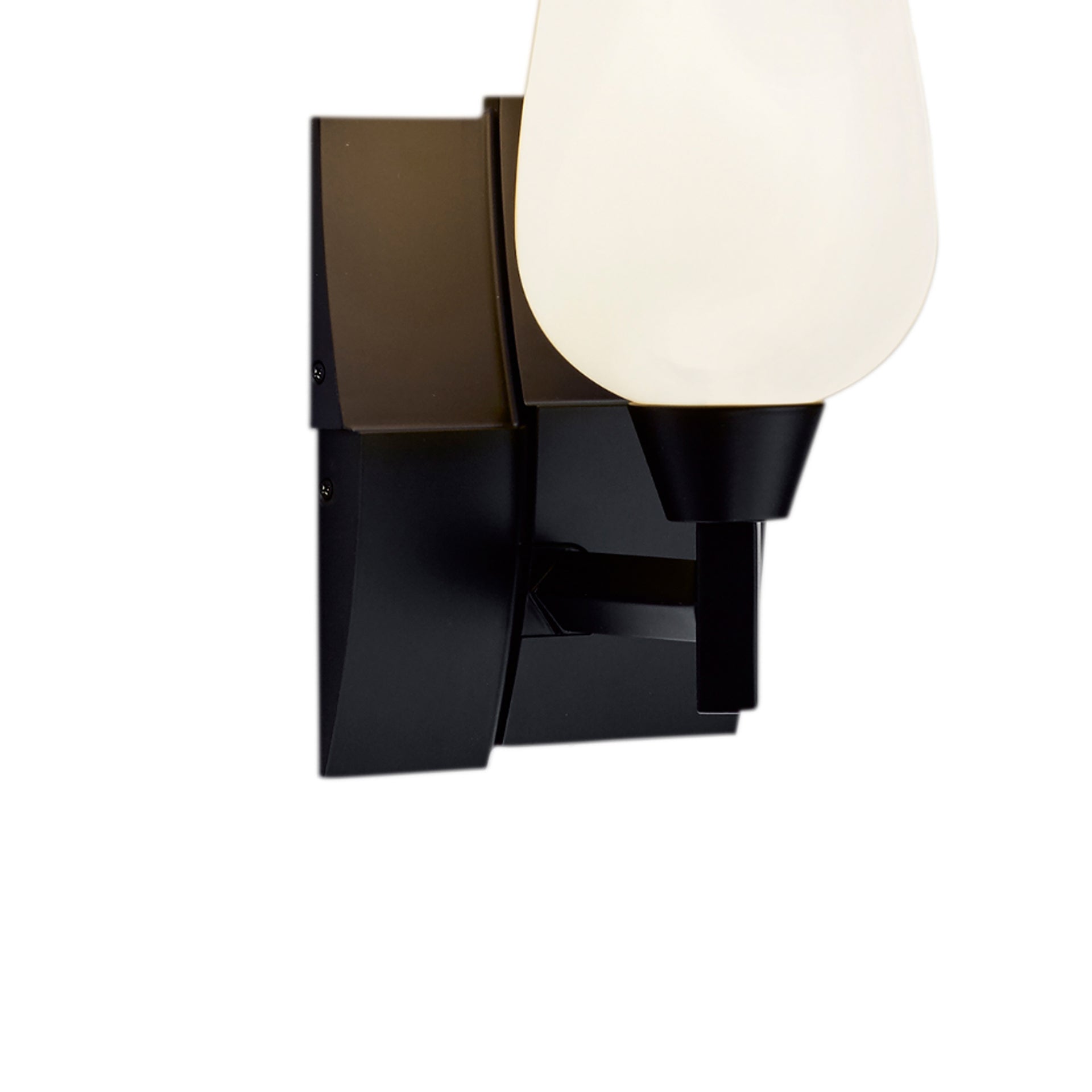 Fleur 14'' High 1-Light Sconce - Matte Black