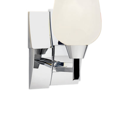 Fleur 14'' High 1-Light Sconce - Chrome