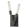Freeform 11'' High 2-Light Sconce - Dark Graphite