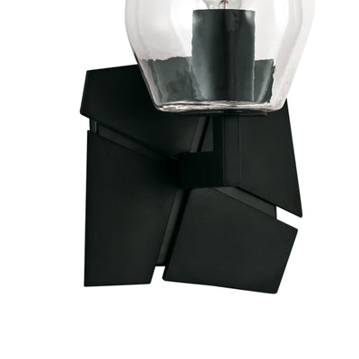 Gaia 11.25'' High 1-Light Sconce - Acid Dipped Black