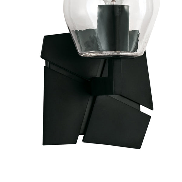 Gaia 11.25'' High 1-Light Sconce - Acid Dipped Black