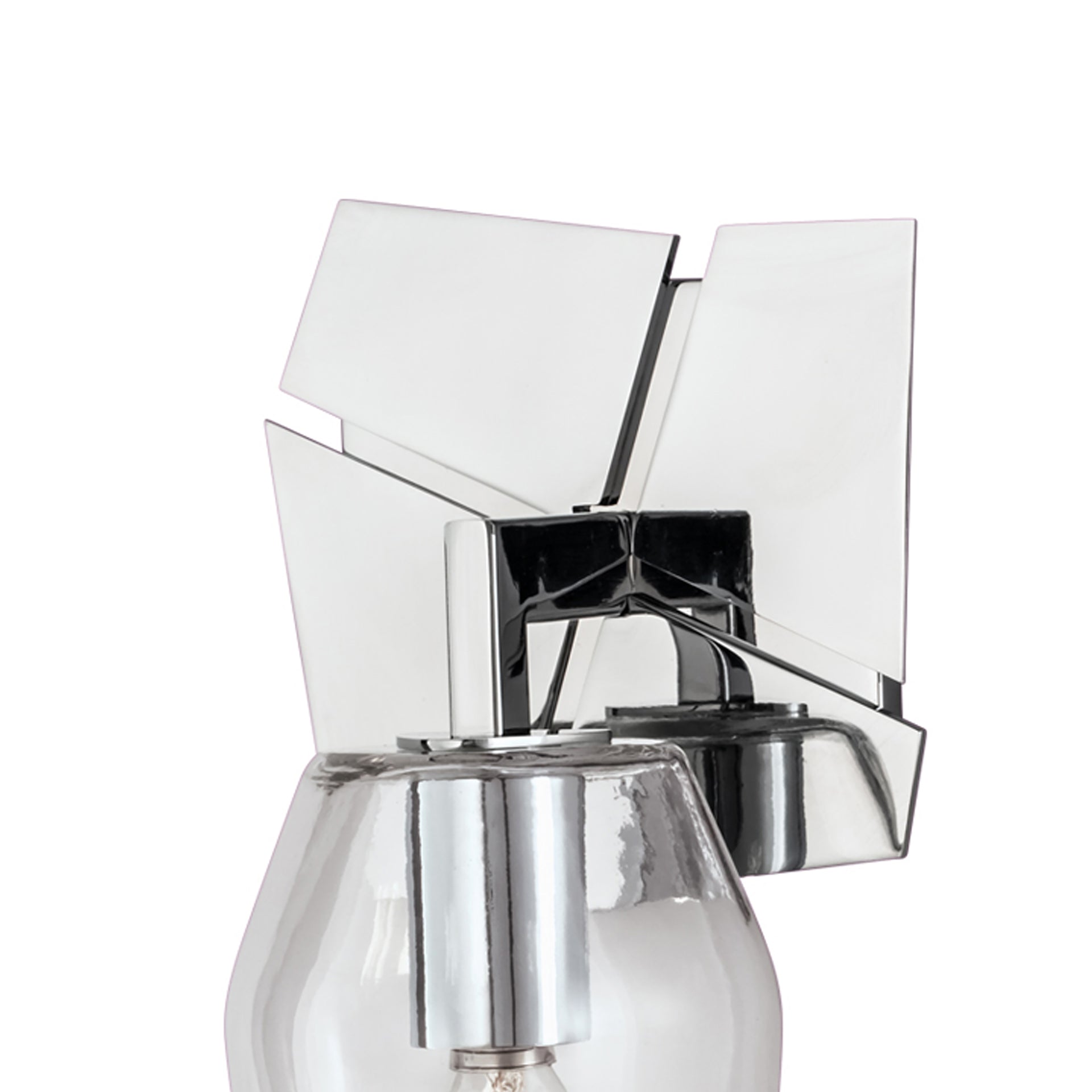 Gaia 11.25'' High 1-Light Sconce - Chrome