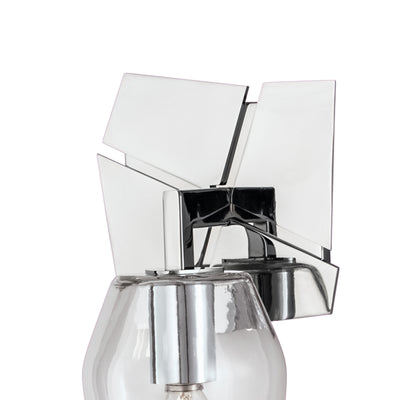 Gaia 11.25'' High 1-Light Sconce - Chrome
