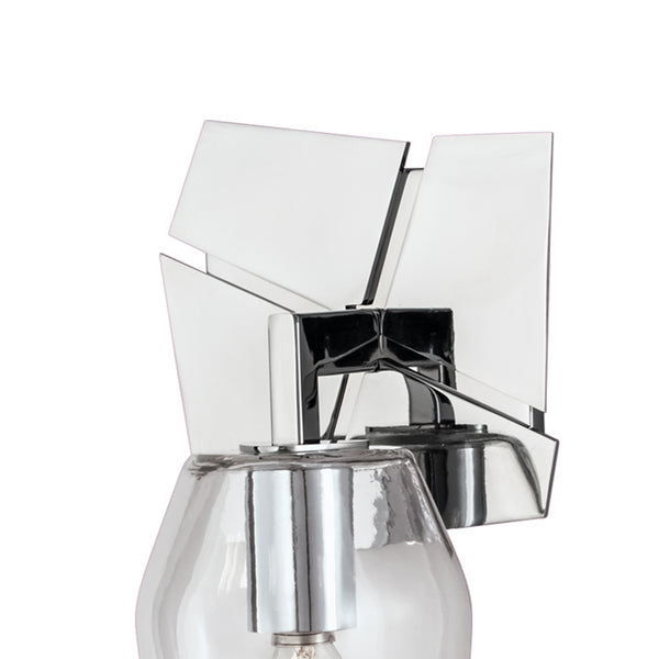 Gaia 11.25'' High 1-Light Sconce - Chrome