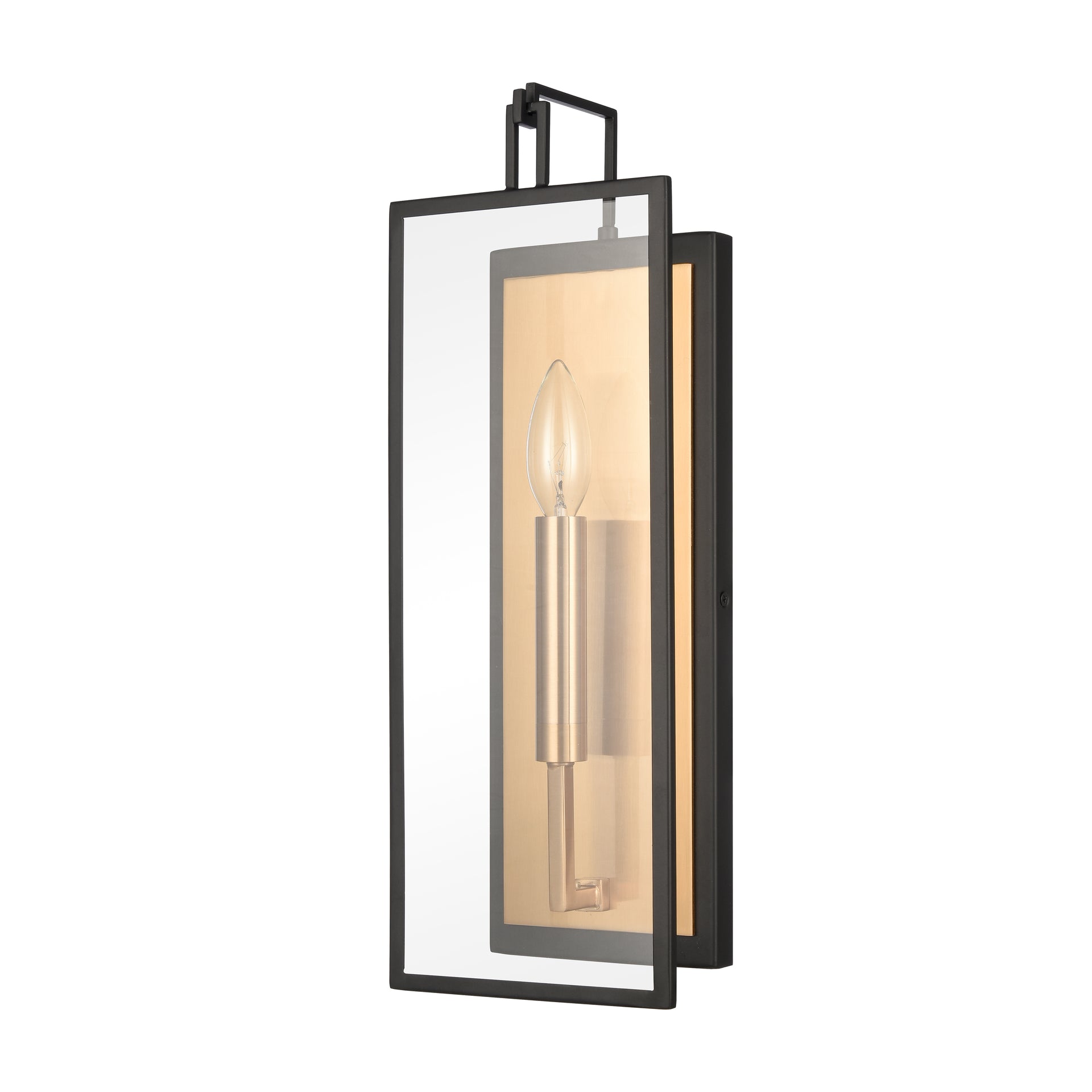 Gianni 17'' High 1-Light Sconce - Matte Black
