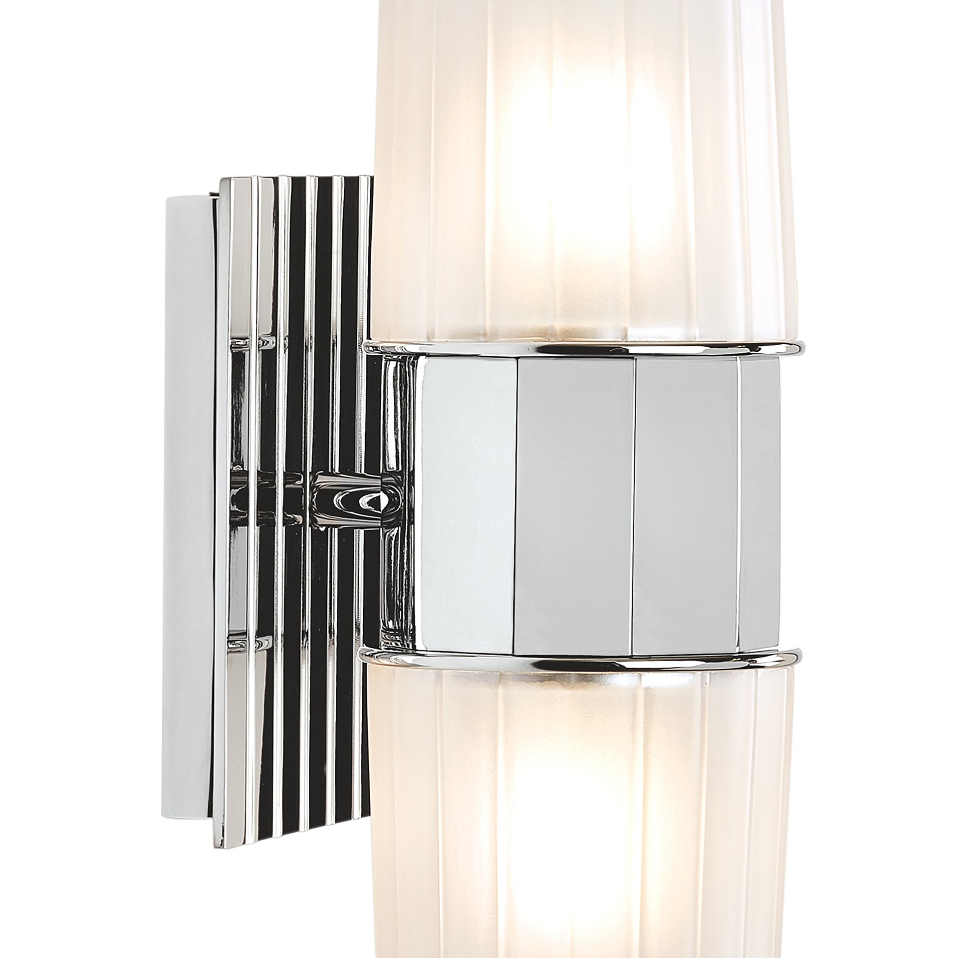 Icycle 18.75'' High 2-Light Sconce - Chrome