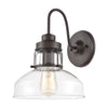 Manhattan Boutique 12'' High 1-Light Sconce - Oil Rubbed Bronze