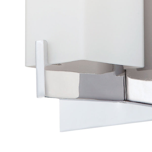 Moderno 8.3'' High 1-Light Sconce - Chrome
