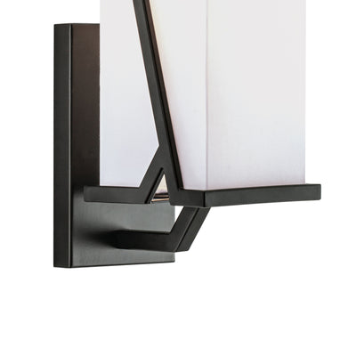 Moiselle 12'' High 1-Light Sconce - Matte Black