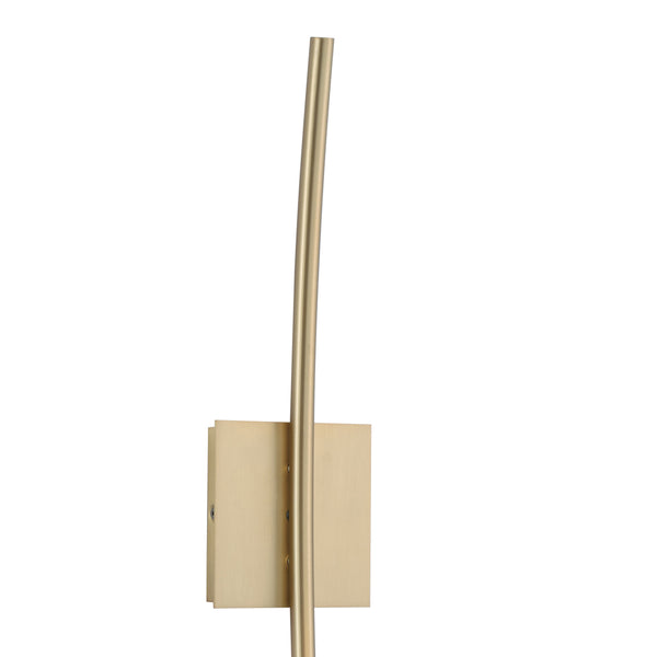 Perch 24'' High 1-Light Sconce - Satin Brass