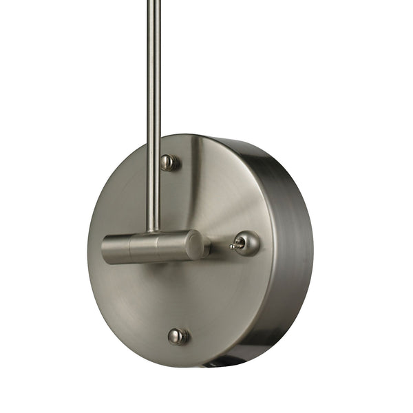 Reilly 5'' High 1-Light Sconce - Brushed Nickel
