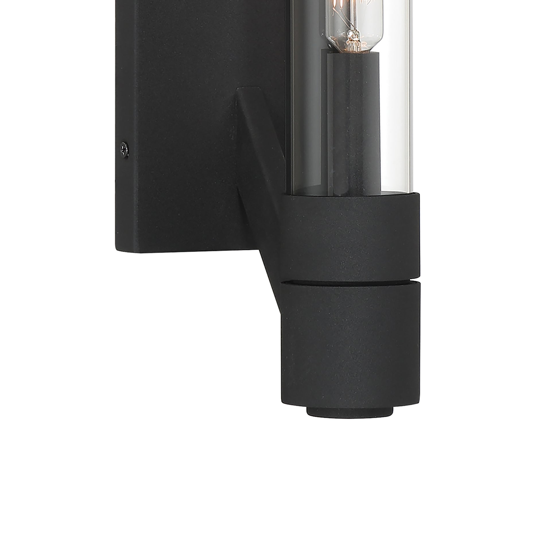 Rohe 12.5'' High 1-Light Sconce - Black Sand